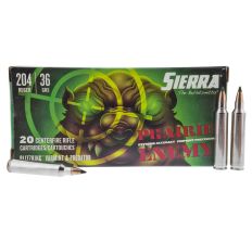 Sierra Bullets Prairie Enemy 204 Ruger 36Gr Ballistic Tip 20rd