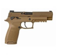 Sig Sauer P320 M17 9mm 4.7" Barrel 17rd/21rd Manual Safety - Coyote