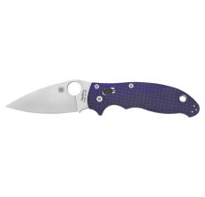 SPYDERCO MANIX 2 G-10 DARK BLUE 3.375" KNIFE