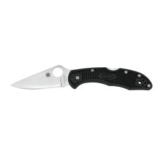 SPYDERCO DELICA4 BLK FFG PLAINEDGE KNIFE