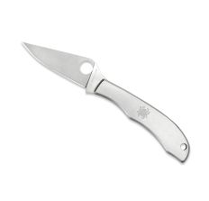 SPYDERCO HONEYBEE STAINLESS PLAIN 1.67" KNIFE