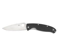 SPYDERCO RESILIENCE BLK G10 PLAIN KNIFE