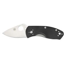 SPYDERCO AMBITIOUS G-10 PLAINEDGE KNIFE