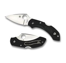 SPYDERCO DRAGONFLY2 BLACK FRN PLAIN KNIFE