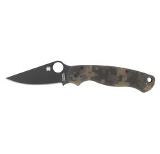 SPYDERCO PARA MILITARY2 CAMO G10 PLAIN KNIFE