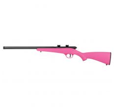 Savage Rascal Bolt-Action Rifle .22LR Single Shot 16" Threaded Barrel - Pink