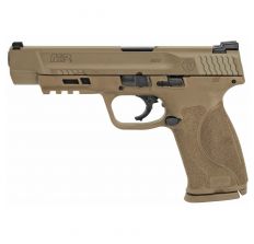 Smith & Wesson M&P9 M2.0 9mm 5" Barrel (2) 17rd No Thumb Safety - FDE