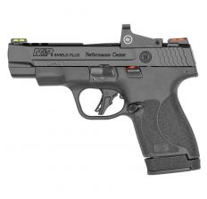 Smith & Wesson M&P9 Shield Plus 9mm 4" 10rd/13rd W/ Red Dot - Black