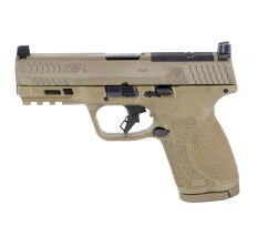 SMITH & WESSON M&P M2.0 9MM 4" 15RD NTS OPTICS READY FDE