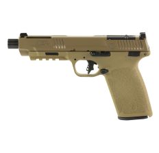 SMITH & WESSON M&P 5.7X28 OPTICS READY TB 22RD 5" FDE