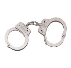 S&W 100 HANDCUFFS NICKEL