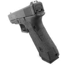 TALON Grips Granulate Grip Fits Glock Gen4 17/22 Medium Backstrap Black