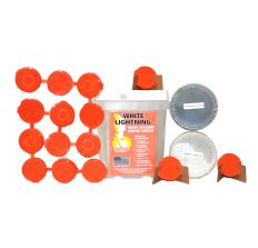 TANNERITE WHITE LIGHTNING TARGET KIT