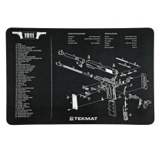 TekMat 1911 11"x17" Mat Pistol