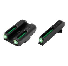 Truglo Brite-Site Tritium/Fiber Optic Sight Fits Glock 42 and 43 Green