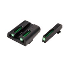 Truglo Brite-Site Tritium/Fiber Optic High Sight Fits Glock 20 Green