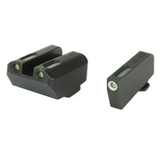 Truglo Brite-Site TFX Suppressor Height Sight Fits Glock 17/19 Green