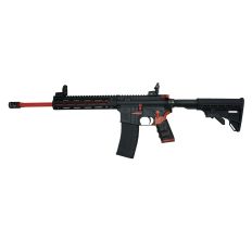 Tippmann Arms M4-22 Redline 22 LR AR 16" 25rd Black, Red