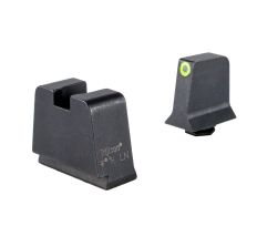 TRIJICON SUPPRESSOR NIGHT SIGHTS SET GREEN GLOCK 42 YF/MR