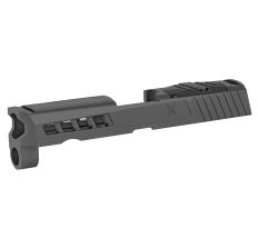 TRUE PRECISION P320C SLIDE RMR CUT BLK