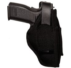 Uncle Mike's Cordura Hip Holster 4.5" Large Auto Ambidextrous Black