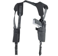 Uncle Mike's Pro Pak Vertical Shoulder Holster 5" Large Auto RH Black