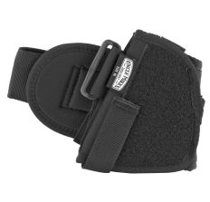 Uncle Mike's Ankle Holster 3.75" Med Auto RH Black