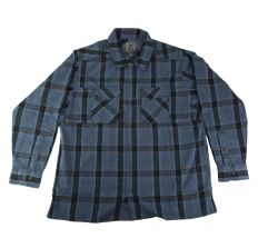 Vertx Canyon River Flannel XL Long Sleeve Shirt Blue