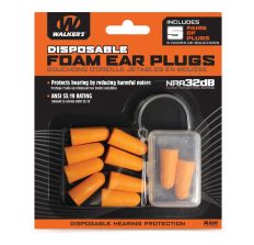 WALKER'S FOAM EAR PLUGS 5PK BLISTER