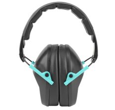 WALKER'S PRO FOLDING EARMUFF BLACK/TEAL