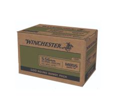 Winchester / Lake City M855 5.56 62gr Green Tip FMJ - 500rd Box