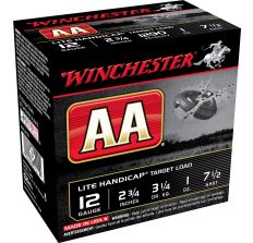 Winchester Ammunition AA Lite Handicap 12Ga 2.75" #7.5 Shotshell 25rd