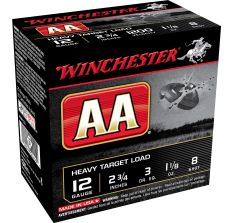 Winchester Ammunition AA Heavy Target 12Ga 2.75" #8 Shot 25rd