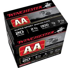 Winchester Ammunition AA Supersport Sporting 20Ga 2.75" #7.5 Shot 25rd