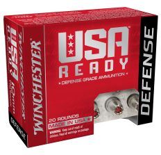 Winchester Ammunition USA READY DEFENSE HEX VENT 10MM 170Gr Hollow Point 20rd