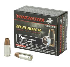 Winchester Ammunition PDX1 Defender 9MM 147Gr JHP 20rd