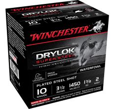 Winchester Ammunition DRYLOK SUPER STEEL 10Ga 3.5" #2 Steel Shot 25rd