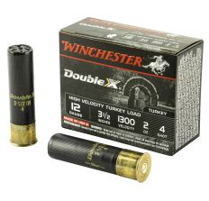 Winchester Ammunition Double X Turkey 12Ga 3.5" #4 Shotshell 10rd