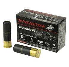 Winchester Ammunition Double X Turkey 12Ga 3" #5 Shotshell 10rd