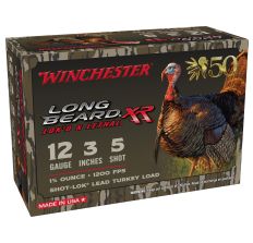 Winchester Ammunition Long Beard XR 12Ga 3" #5 Shotshell 10rd