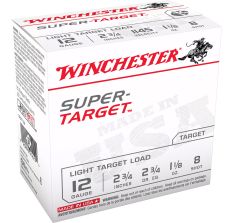 Winchester Ammunition Super Target 12Ga 2.75" #8 Shot 25rd