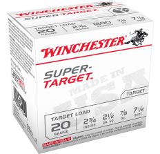 Winchester Ammunition USA 20Ga 2.75" #7.5 Shot 25rd