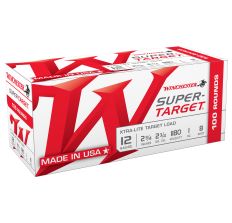 Winchester Ammunition SUPER-TARGET 12Ga 2-3/4" #8 Shotshell 25rd