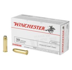 Winchester Ammunition USA 38 Special 125Gr Jacketed Soft Point 50rd