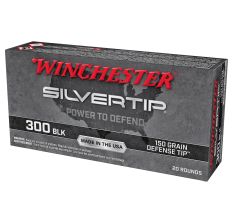 Winchester Ammunition Silvertip 300 Blackout 150Gr Polymer Tip 20rd