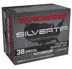 Winchester Ammunition Silvertip 38 Special 110Gr Hollow Point 20rd