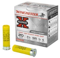 Winchester Ammunition Xpert 20 Ga 2.75" #6 Steel Shot 25rd