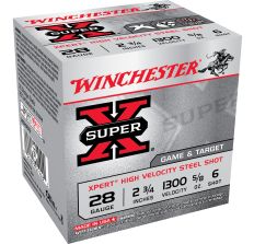 Winchester Ammunition XPERT STEEL 28Ga 2.75" #6 Steel Shot 25rd