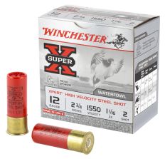 Winchester Ammunition Xpert HI-Velocity Steel 12Ga 2.75" #2 Steel Shot 25rd