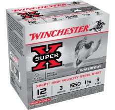 Winchester Ammunition XPERT STEEL HIGH VELOCITY 12Ga 3" #3 Steel Shot 25rd